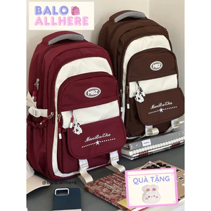 BaLo (XINHXINH) [ORDER] Balo Nam Nữ Lớn Nhiều Ngăn Chống Nước BL117