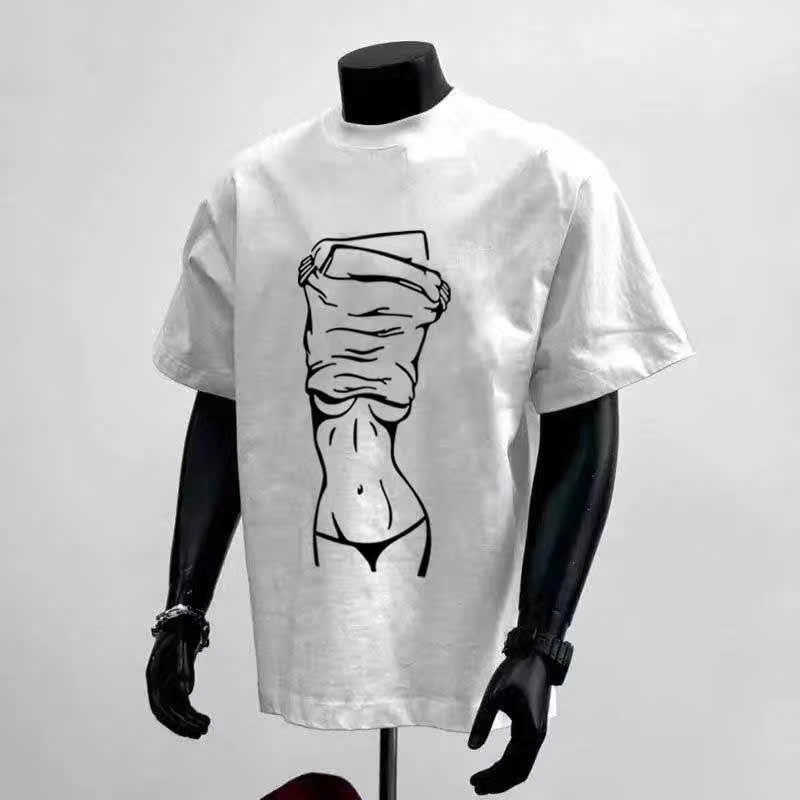 Áo thun Stee Cổ tròn ART OF BODY Locabrand ICVCVNI Unisex