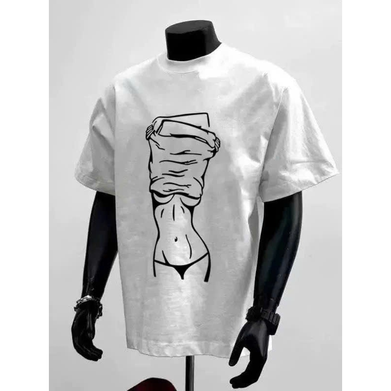 Áo thun Stee Cổ tròn ART OF BODY Locabrand ICVCVNI Unisex