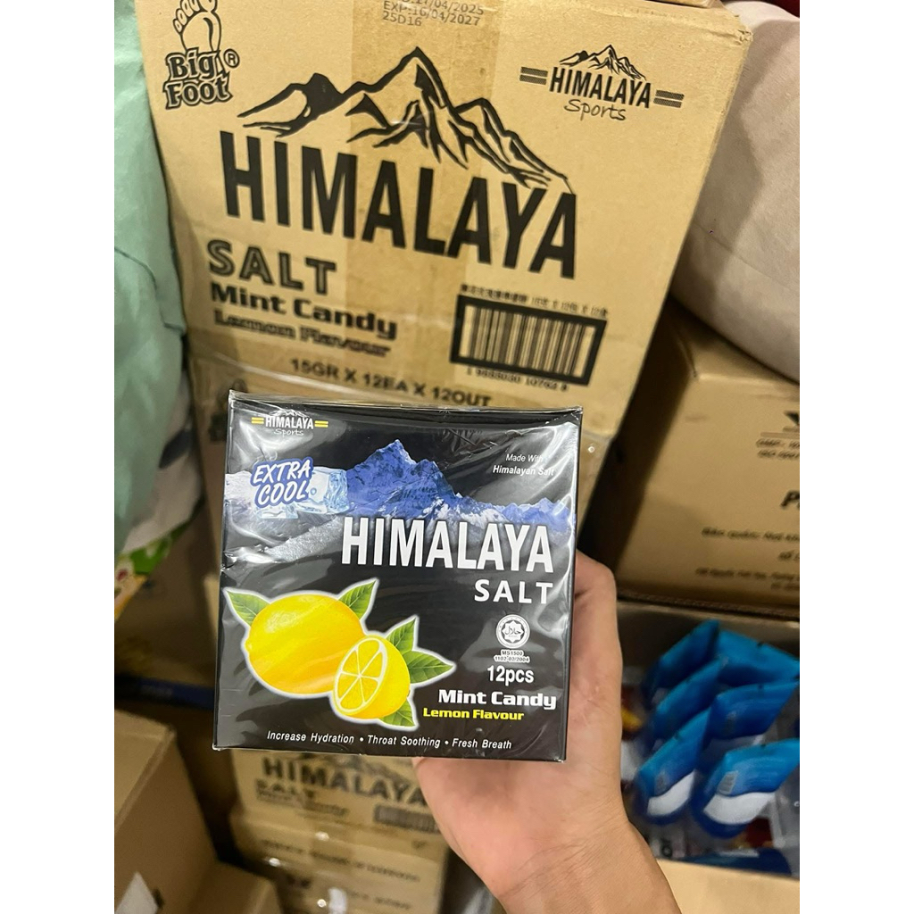 Kẹo chanh muối himalaya bán lê gói 6 vien hoả tốc date 2027