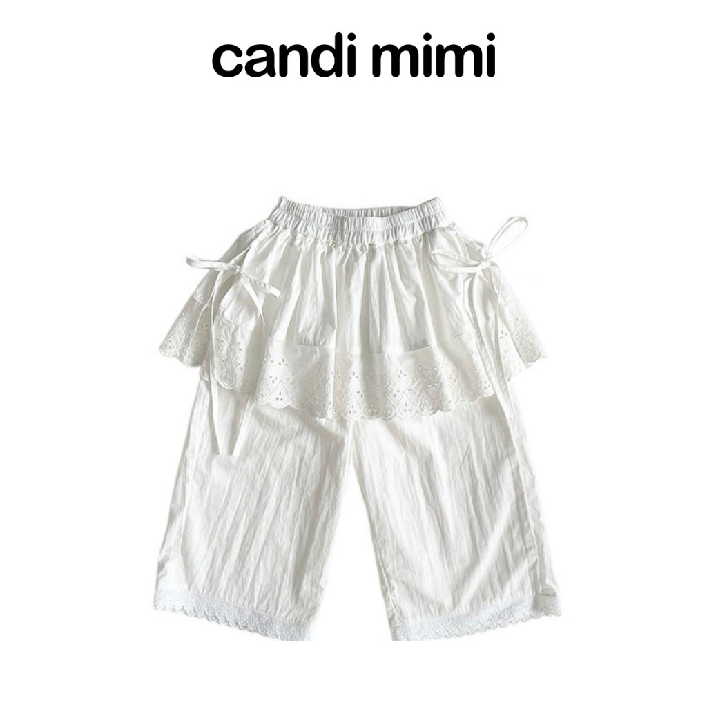 CANDI MIMI Áo Gile Đỏ Đính Nơ NT5624