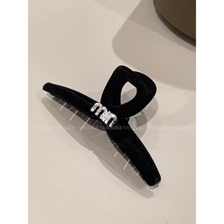 kẹp tóc bọc nhung nữ size 13cm sang chảnh hàng qccc