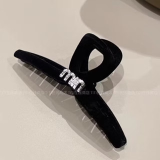 kẹp tóc bọc nhung nữ size 13cm sang chảnh hàng qccc