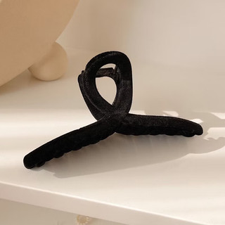 kẹp tóc bọc nhung nữ size 13cm sang chảnh hàng qccc