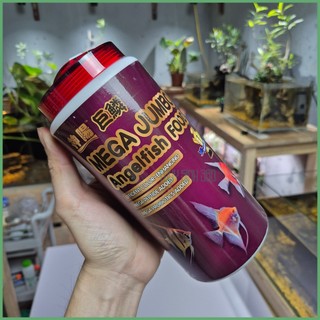 Cám Mega Jumbo Chuyên Cá Thần Tiên - Hạt Chìm - Tăng Body, Sắc Tố, Lợi Tiêu Hóa - Hộp 500g