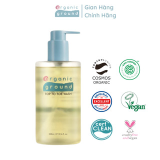 SỮA TẮM GỘI TOÀN THÂN HỮU CƠ 300ML LÀM SẠCH DỊU NHẸ