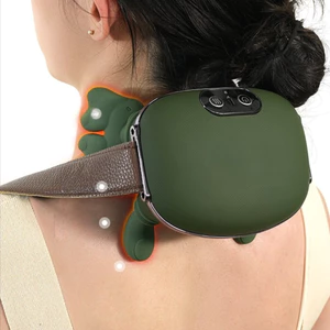 Máy massage cổ vai gáy mô phỏng bàn tay kết hợp chườm nóng hồng ngoại siêu nhẹ, Bảo hành 12 tháng