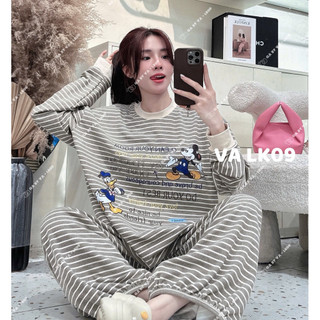 Set mic vịt kẻ xinh