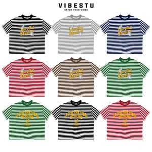 Áo Thun Sọc Local Brand VIBESTU " Thiên Thần - Withme " Form Big Boxy Unisex 250gsm Cotton