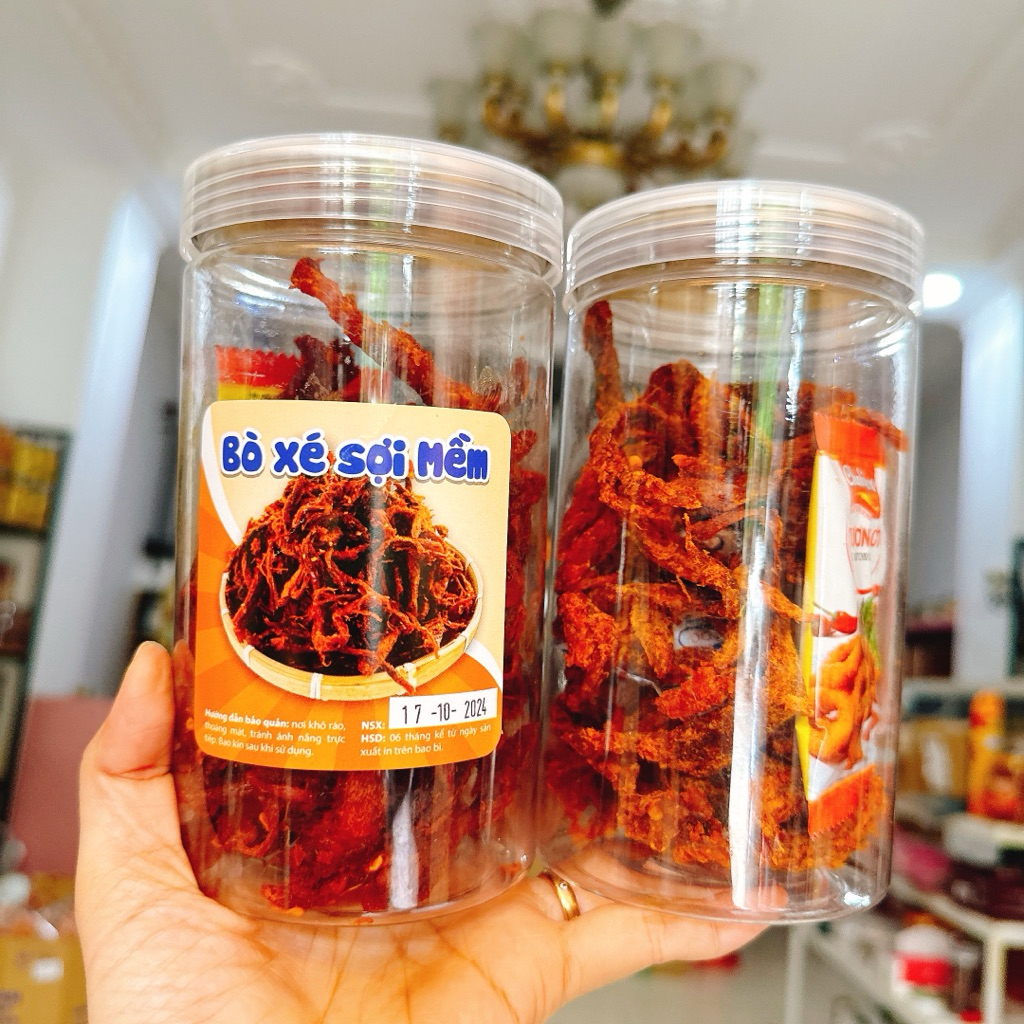 BÒ XÉ SỢI MỀM Tẩm Vị Loại Ngon đặc Biệt - 1 Hộp 300GR