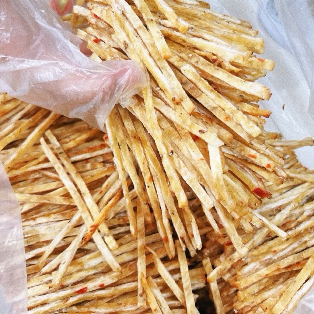 CÁ Thiều Que Tẩm Vị Loại Ngon - 1 Hộp 500GR