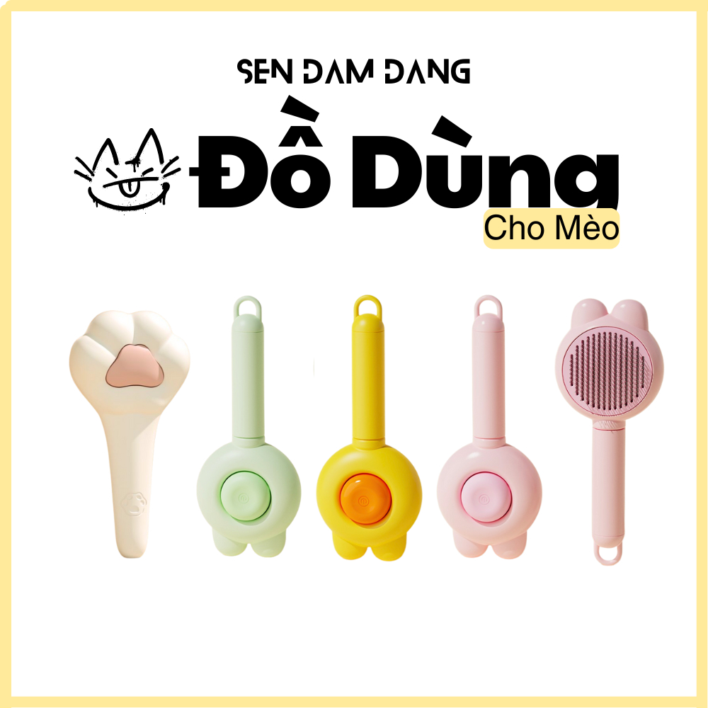 Lược Chải Lông Cho Cún Mèo