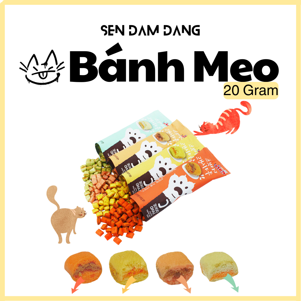 Bánh Thưởng Cho Mèo The Cats - 20 Gram