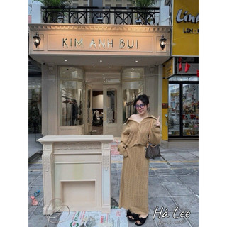 Set Len Nâu Dài Tay Polo KAB [Sẵn Ship]