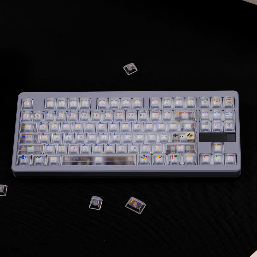 Keycap SFC PC Clear cherry profile Keycap Aifei SFC trong suốt xuyên led bàn phím Polabe Store | BigBuy360 - bigbuy360.vn