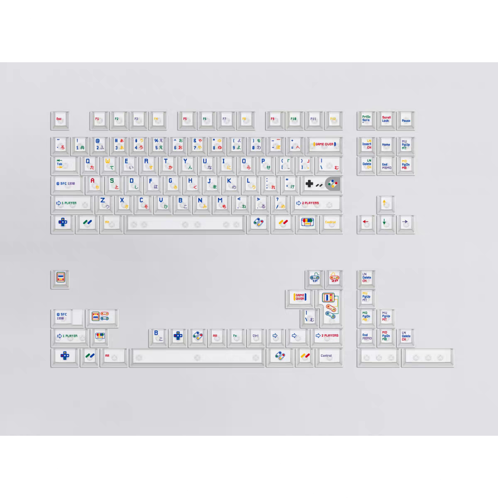 Keycap SFC PC Clear cherry profile Keycap Aifei SFC trong suốt xuyên led bàn phím Polabe Store | BigBuy360 - bigbuy360.vn
