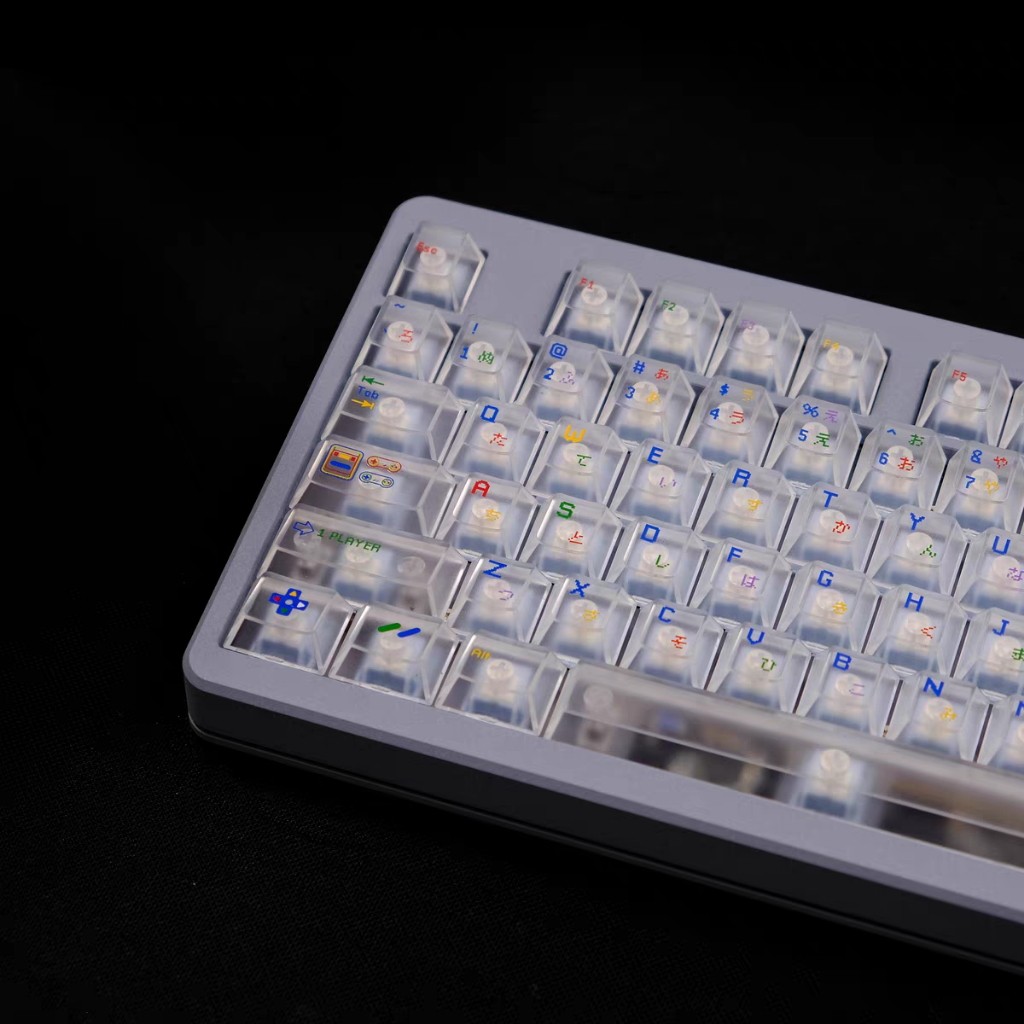 Keycap SFC PC Clear cherry profile Keycap Aifei SFC trong suốt xuyên led bàn phím Polabe Store | BigBuy360 - bigbuy360.vn