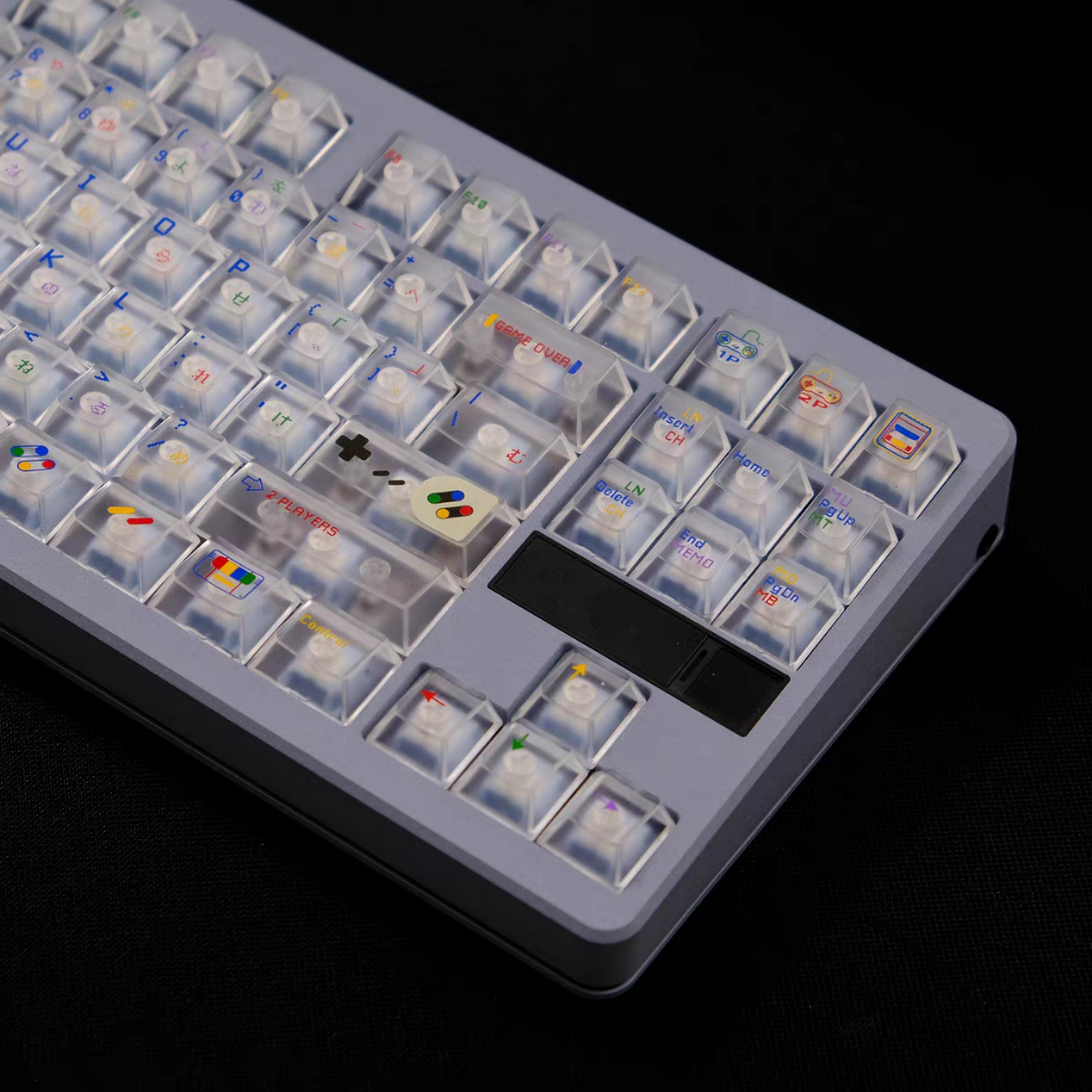 Keycap SFC PC Clear cherry profile Keycap Aifei SFC trong suốt xuyên led bàn phím Polabe Store | BigBuy360 - bigbuy360.vn