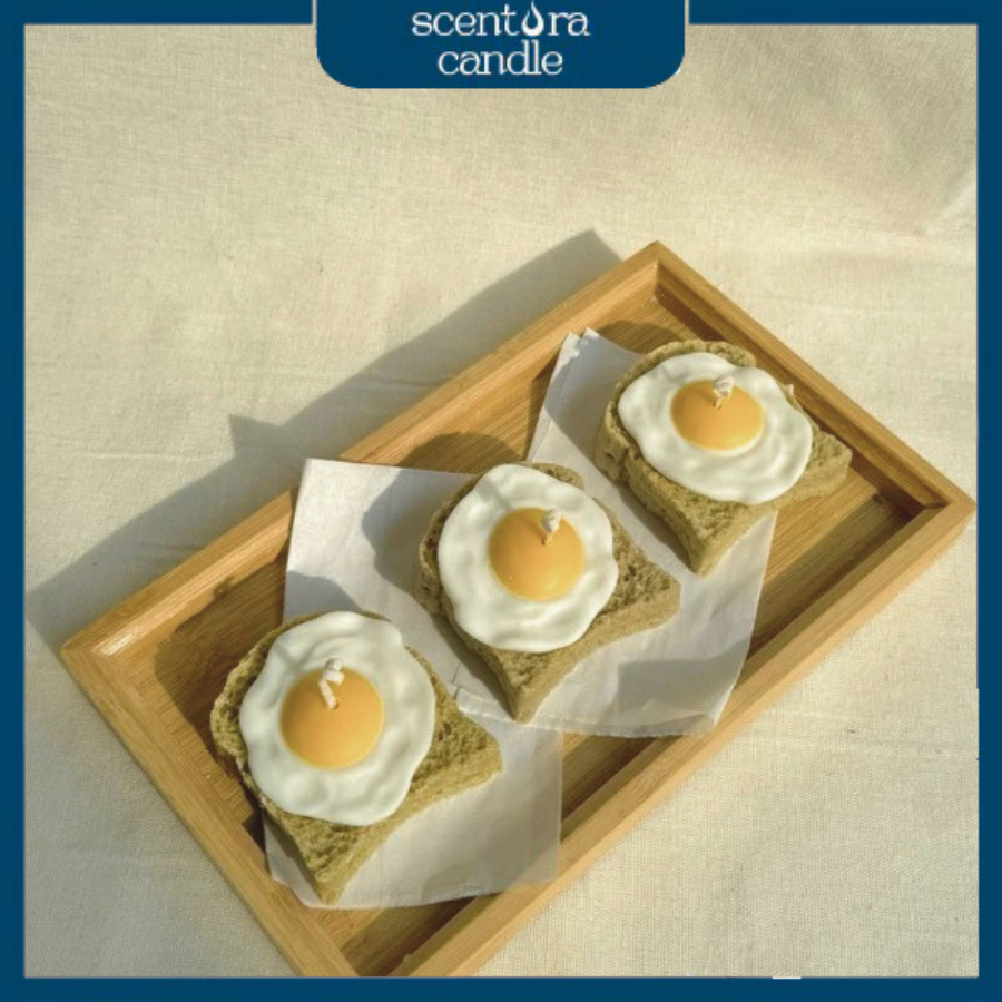 Nến Thơm Bánh Sandwich ScentoraCandle, Trang trí, Decor Phòng, Quà Tặng Sinh Nhật, Lễ Kỉ Niệm