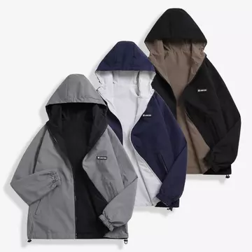 Áo Khoác Gió 2 mặt Nam Nữ - Chống Nước Chống Gió Chống UV Cao Cấp - Nuhi Fashion