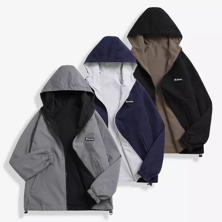 Áo Khoác Gió 2 mặt Nam Nữ - Chống Nước Chống Gió Chống UV Cao Cấp - Nuhi Fashion