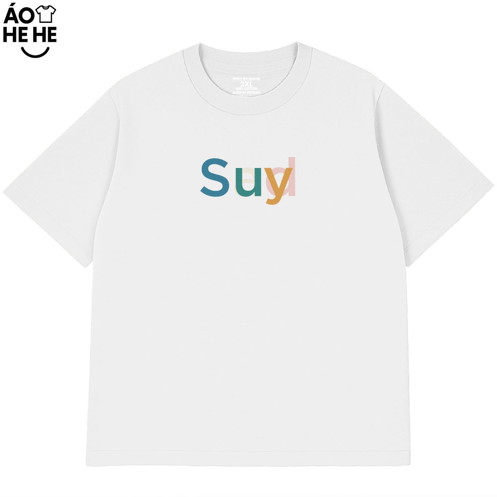 Áo Thun In Chữ Suy Câu Nói Text Hài Hước Genz Dành Tặng Bạn Bè Form Rộng Cotton 230gsm In Theo Yêu Cầu