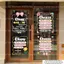 Decal dán kính giờ đóng mở cửa Opening cửa hàng, tiệm nails, cà phê thiết kế theo yêu cầu