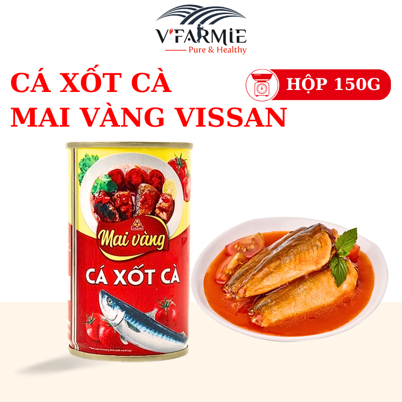 Cá xốt cà Mai Vàng Vissan hộp 150g
