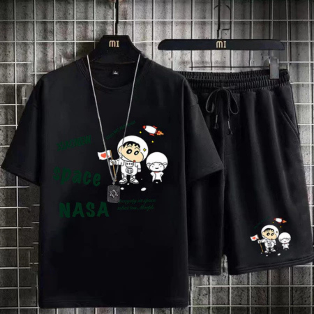 ĐỒ BỘ MẶC NHÀ NAM NỮ SPACE NGUYÊN SÉT QUẦN ÁO THỂ THAO CHƠI NGỦ TẬP GYM SIÊU HÓT L