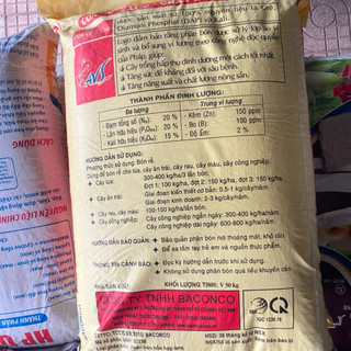 [1kg] PHÂN BÓN NPK 20-20-15+TE CÒ PHÁP 3 MÀU CHÍNH HÃNG CON CÒ PHÁP Phú hợp với mọi loại cây trồng