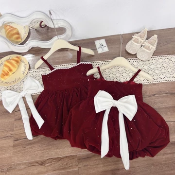 8 đến 28kg.váy nhung đỏ cho bé gái.váy Tết cho bé gái.váy xinh cho bé gái.váy tiểu thư cho bé gái