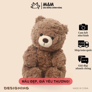 Gấu bông thắt nơ đáng yêu phong cách dễ thương, giao từ kho Hà Nội