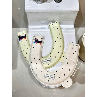 Đệm lót bồn cầu giữ ấm chống vi khuẩn bằng EVA chống thấm in họa tiết xinh xắn 40x36cm