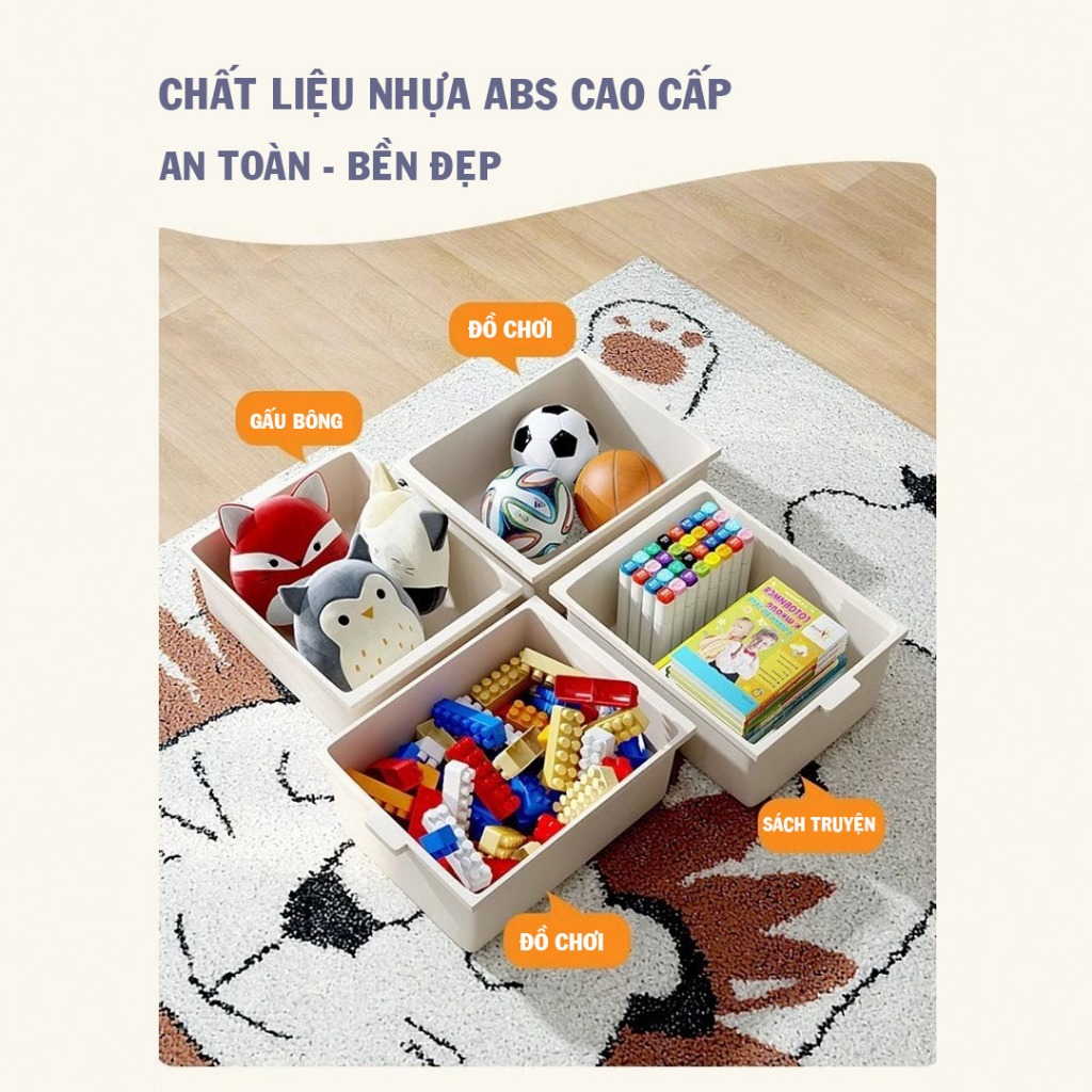KỆ ĐỂ SÁCH GIÁ CHIA ĐỒ CHƠI CHO TRẺ EM YTC HOUSE