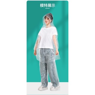 Bộ quần áo mưa trong suốt siêu dai bền chống nước mặc đi mưa an toàn cho người đi xe máy xe đạp