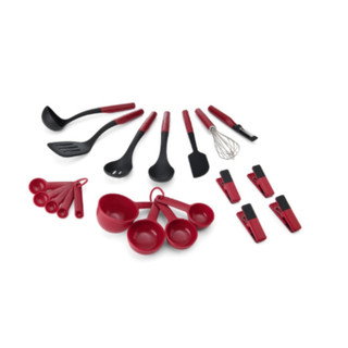 HCM Bộ 20 món Dụng Cụ nhà bếp KitchenAid màu Đỏ KQG494BXERG cao cấp GermanySnT 450452