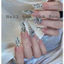 NAIL BOX THIẾT KẾ NHŨ FLASH ĐÍNH ĐÁ FULL 10 NGÓN SIÊU SÁNG THẠCH NUDE TÔN DA SANG TRỌNG