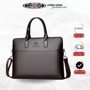 Túi xách tay unisex doanh nhân M.E.N vip 07 thanh lịch đựng laptop 15-16 inch [CHUYÊN SẢN XUẤT]