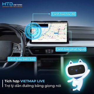 HTD Android Box D12 SE dành cho ô tô, tặng kèm Vietmap Live Plus 2N, Sim 4G