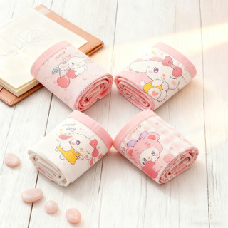 Đồ LóT Bé GáI 4 ChiếC HọA TiếT HoạT HìNh ThoáNg MáT Dễ ChịU QuầN Xì Bé GáI QuầN LóT