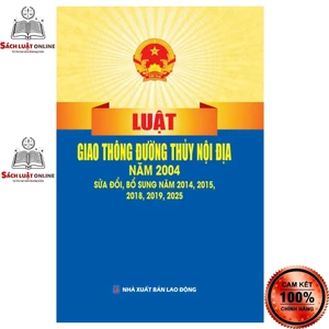 Sách - Luật giao thông đường thủy nội địa (NXB Lao động)