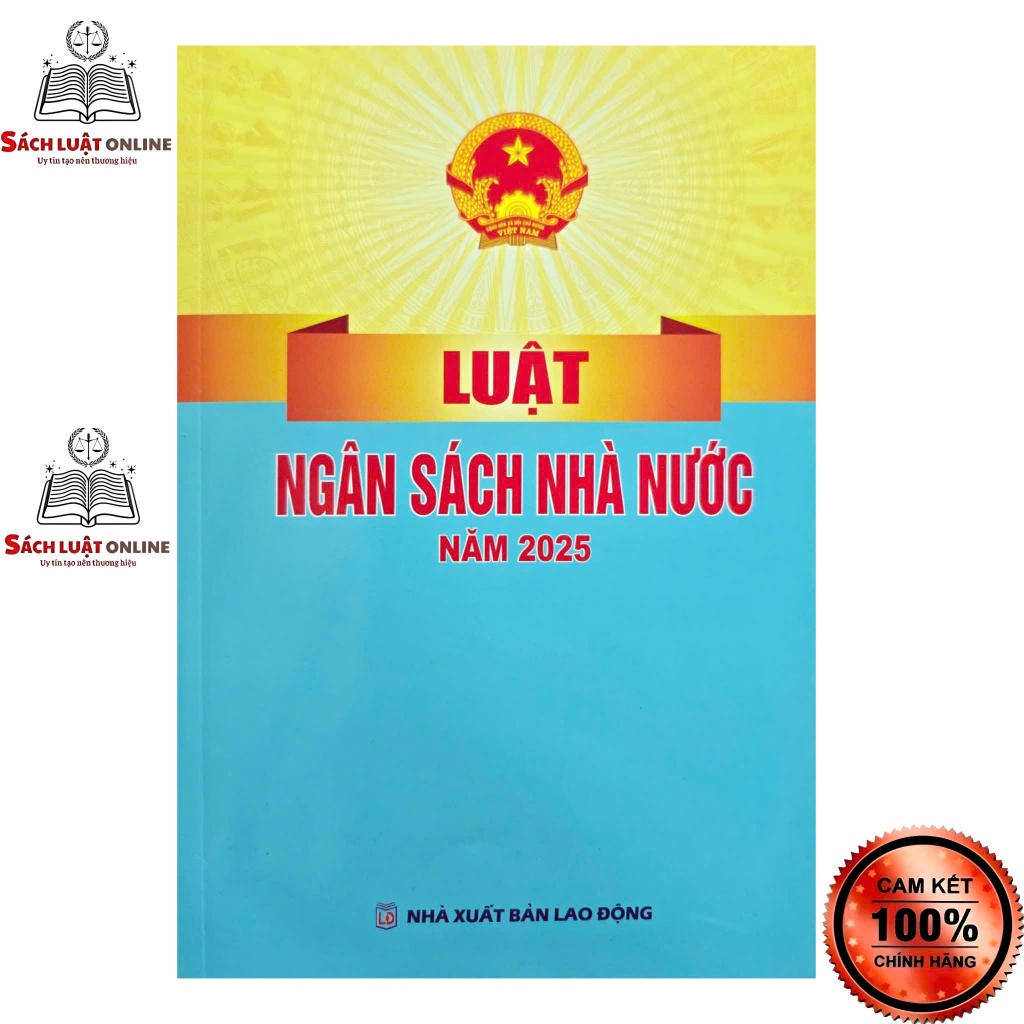 Sách - Luật ngân sách nhà nước năm 2025 (NXB Lao Động)