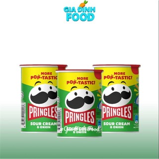 Sanck Khoai tây Pringles vị tự nhiên/ Kem hành/ Phô mai - 42g