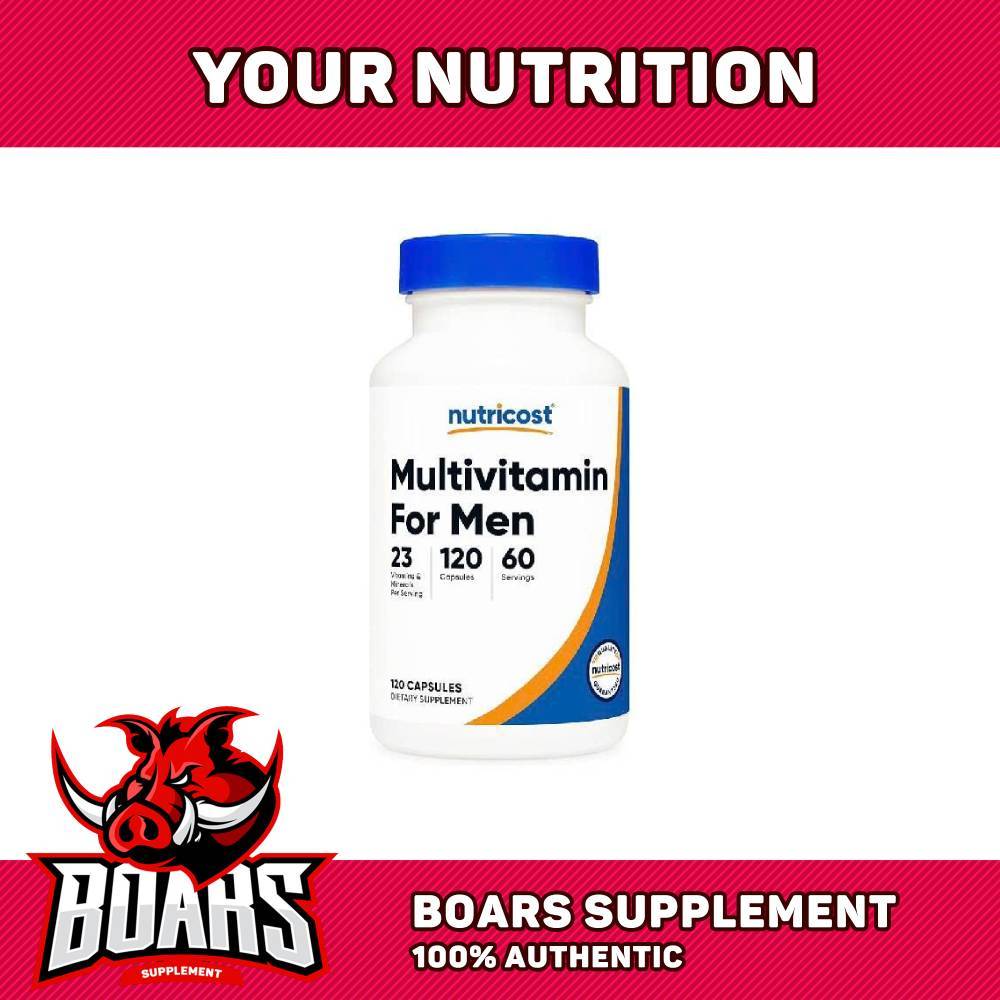 Nutricost Multivitamin For Men Viên Uống Bổ Sung Vitamin Và Khoáng Chất 120 Viên