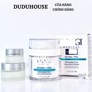 Kem Dưỡng Tái tạo & Trẻ hóa da ban đêm Medical Retinol + PHA 50ml Duduhouse