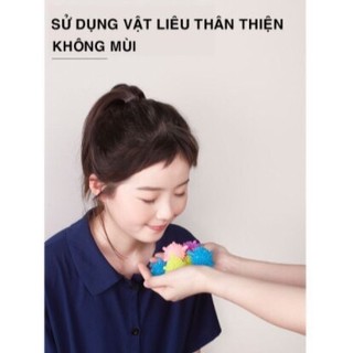 Combo 10 Bóng giặt, cầu gai giặt quần áo thông minh