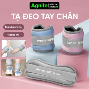 Tạ Đeo Tay Chân Agnite – Tạ đeo, tạ quấn tay chân, bột sắt mịn, phù hợp tập Gym, Yoga