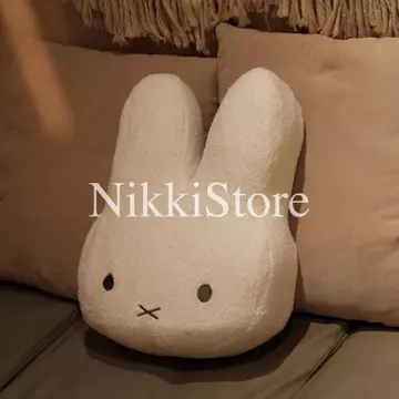 Gấu Bông Hình Mặt Thỏ size60cm, Gấu Bông Ôm Ngủ, Gấu Bông Decor Phòng Ngủ, Khách, Gấu Bông Thỏ Dễ Thương