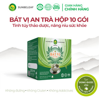 Trà Bát Vị Mát Gan - Hỗ Trợ Chức Năng Gan, Giải Độc Rượu Bia, Tăng Cường Sức Đề Kháng