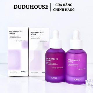 Tinh Chất Jumiso Niacinamide 10/20% Serum Kiềm Dầu Dưỡng Sáng Mờ Thâm 40ml Duduhouse
